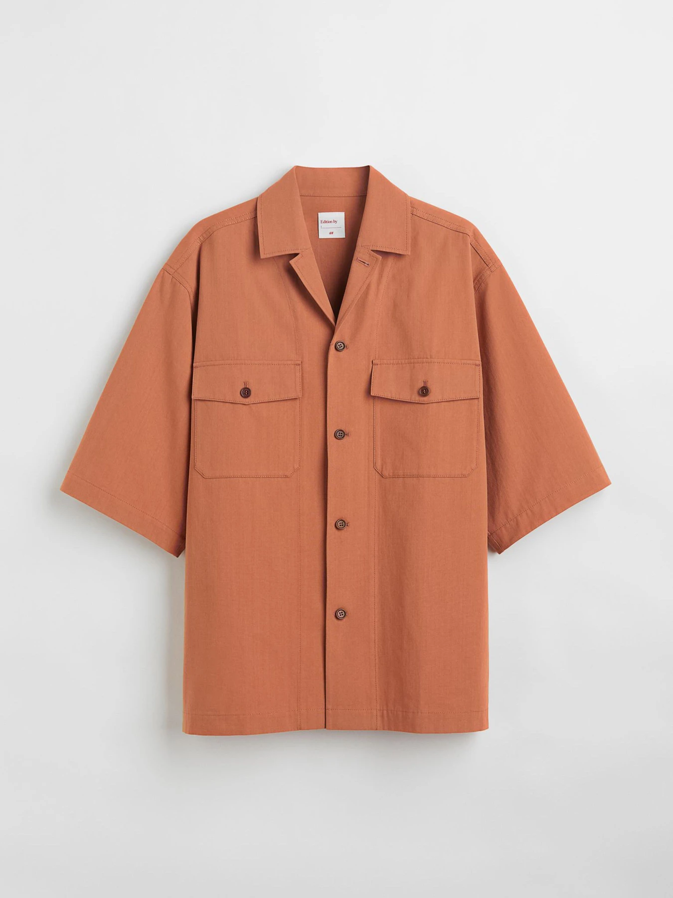 Рубашки H&M модель 1068405ral_Кирпичный Фото