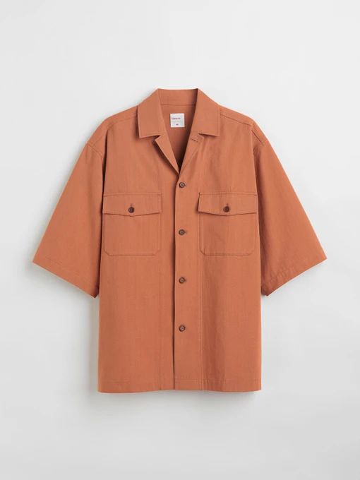 Сорочки H&M модель 1068405ral_Кирпичный Фото