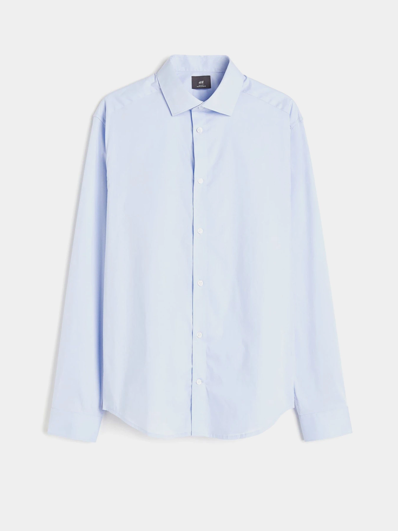 Рубашки H&M модель 8418087wer_Светло-голубой Фото