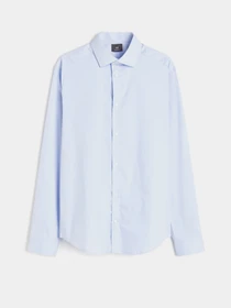 Рубашки H&M модель 8418087wer_Светло-голубой Фото