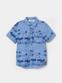 Рубашки H&M модель 9423493kwer_Синий Фото