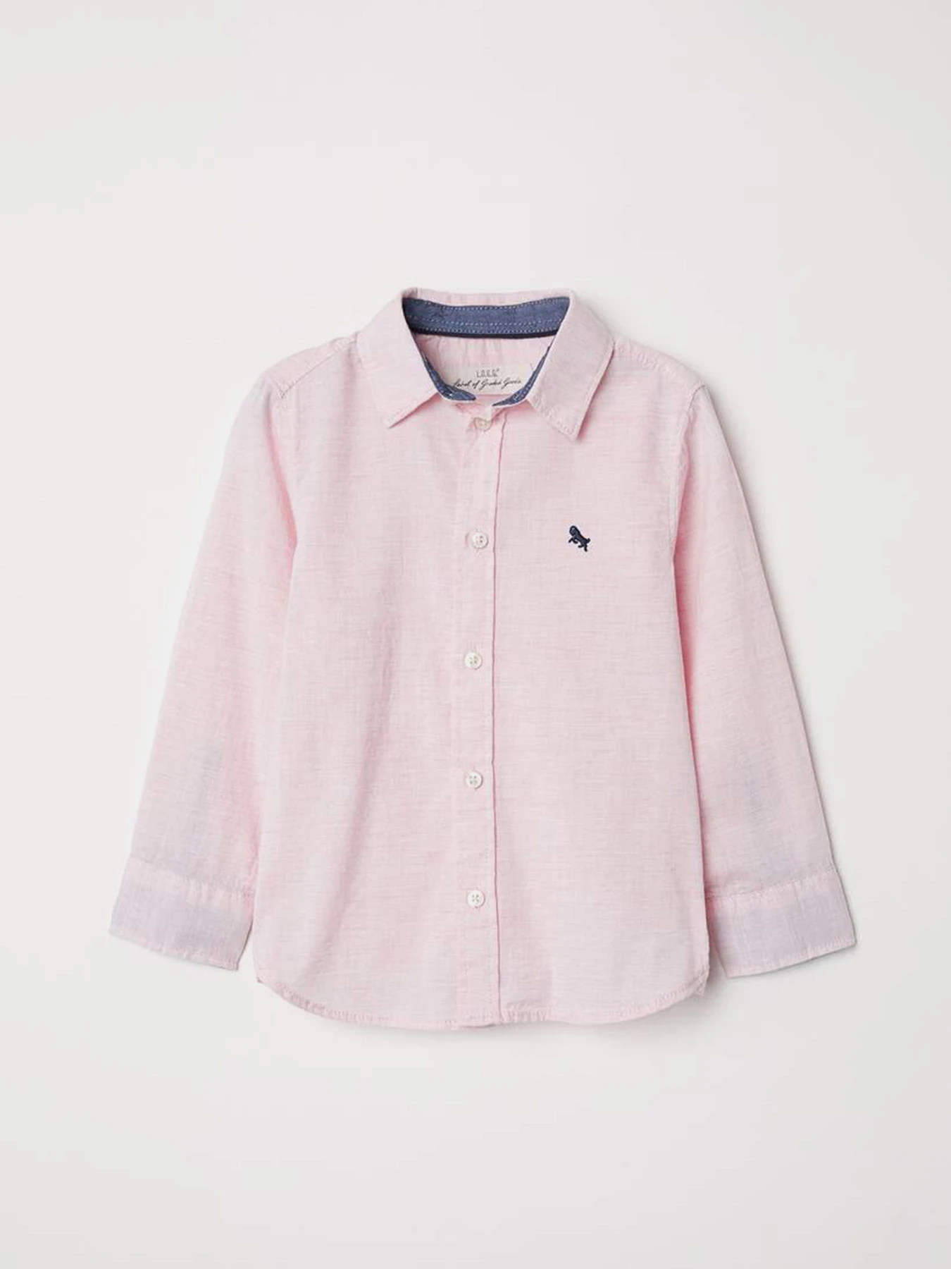 Рубашки H&M модель 8130601kwer_Светло-розовый Фото