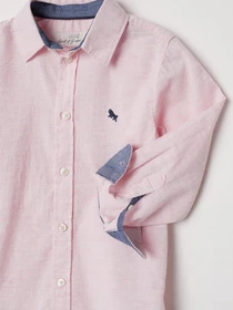 Рубашки H&M модель 8130601kwer_Светло-розовый Фото