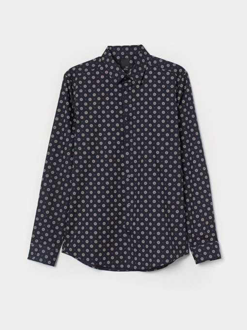 Сорочки H&M модель 1124691wer_Темно-синий Фото