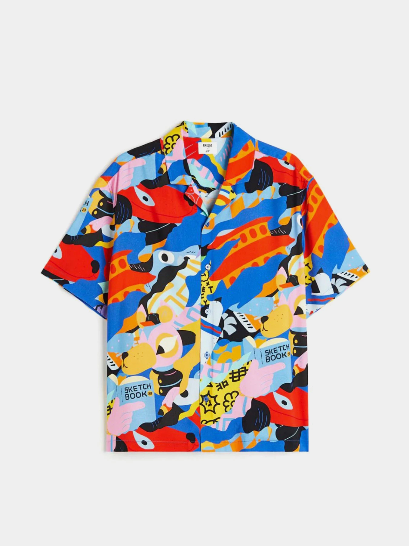 Рубашки H&M модель 1157868wer_Комбинированный Фото