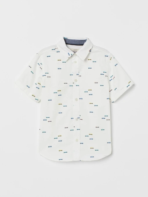 Рубашки H&M модель 8142131kwer_Белый Фото