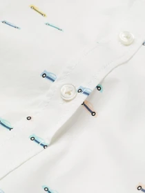 Рубашки H&M модель 8142131kwer_Белый Фото