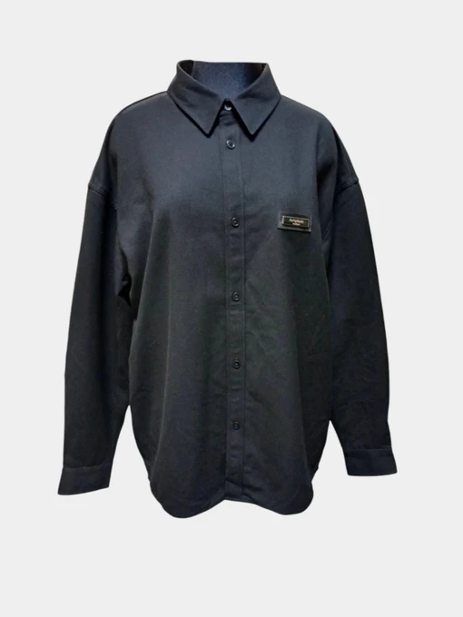 Рубашки H&M модель 1235648wer_Черный Фото