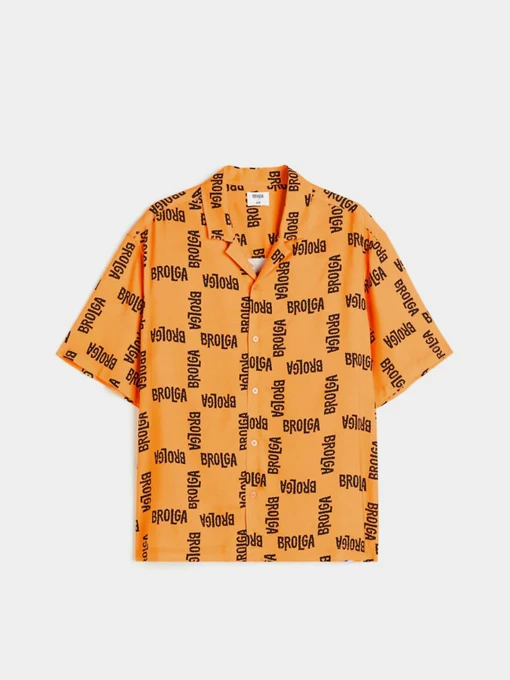 Рубашки H&M модель 1157868wer_Оранжевый Фото
