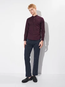 Сорочки H&M модель 7378000wer_Бордовый Фото