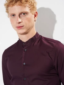Сорочки H&M модель 7378000wer_Бордовый Фото