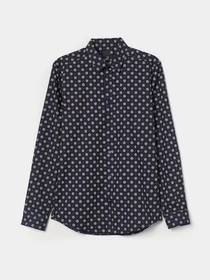 Сорочки H&M модель 4596223wer_Темно-синий Фото
