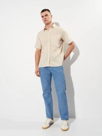 Рубашки H&M модель 1134783wer_Светло-бежевый Фото