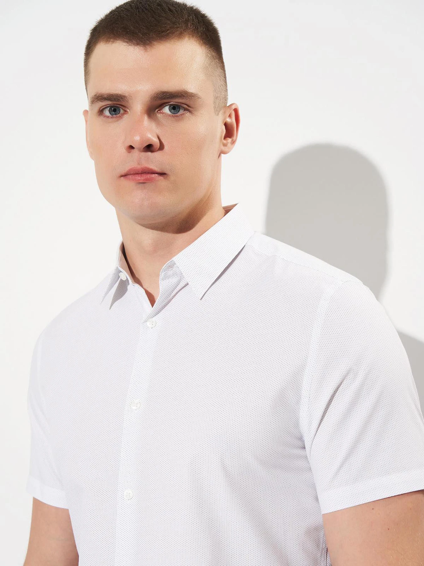 Рубашки H&M модель 4843295wer_Белый Фото