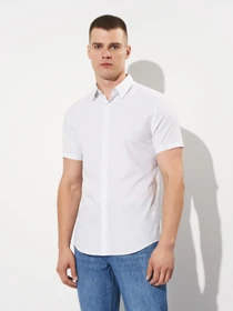 Рубашки H&M модель 4843295wer_Белый Фото