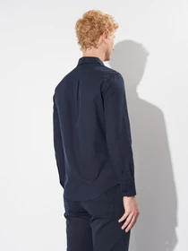 Рубашки H&M модель 8918502wer_Темно-синий Фото