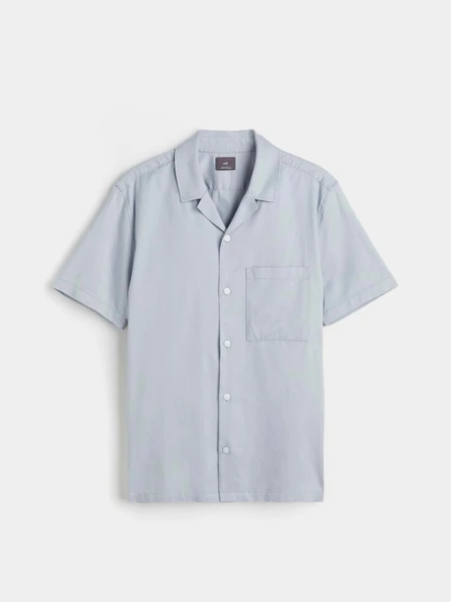 Рубашки H&M модель 9714815wer_Голубой Фото