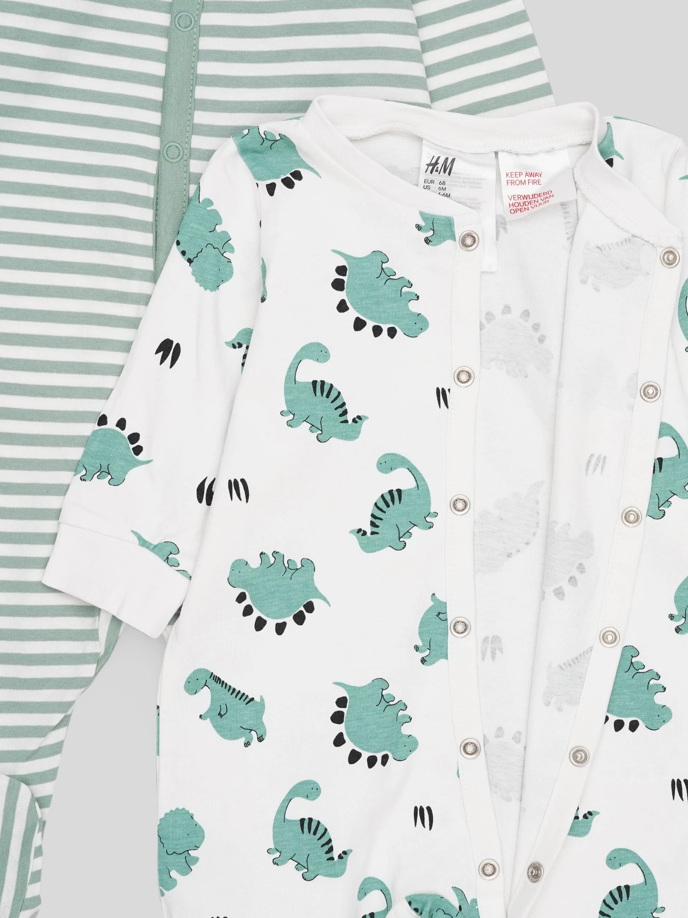 Одежда для младенцев H&M модель 6940462arl_Бело-зеленый Фото