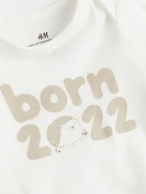 Одежда для младенцев H&M модель 9796056ral_Бежево-белый Фото