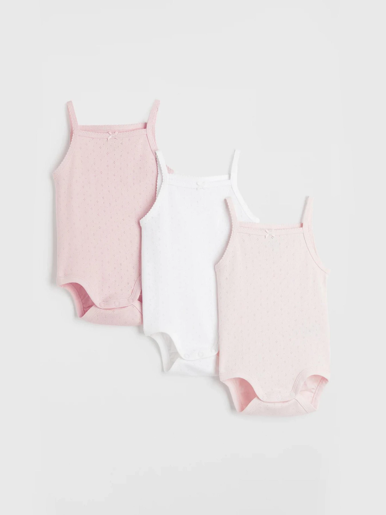Одежда для младенцев H&M модель 8323671kwer_Бело-розовый Фото