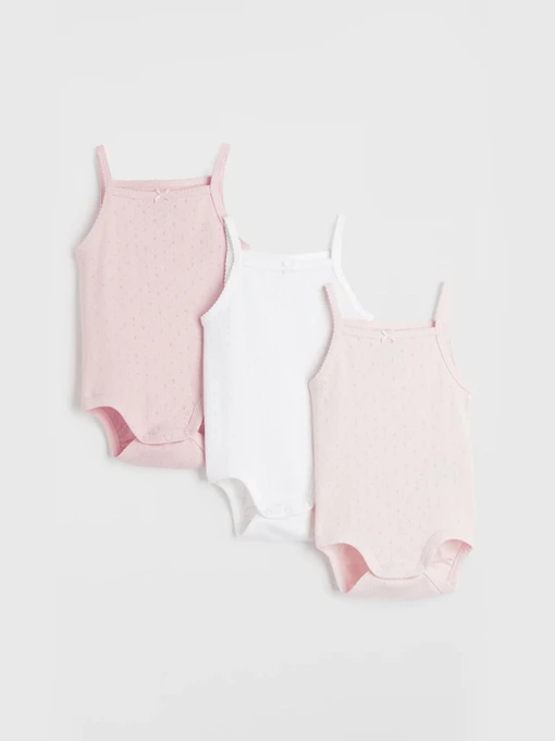 Одежда для младенцев H&M модель 8323671kwer_Бело-розовый Фото