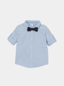 Рубашки H&M модель 76883911kwer_Светло-голубой Фото