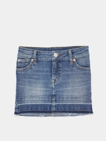 Юбки H&M модель 2014590arl_Синий вымытый Фото