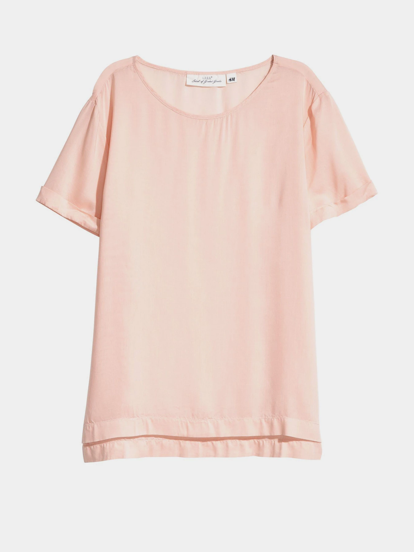 Сорочки H&M модель 5145776RP21_персиковый Фото
