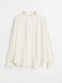 Сорочки H&M модель 10806186wer_Молочный Фото