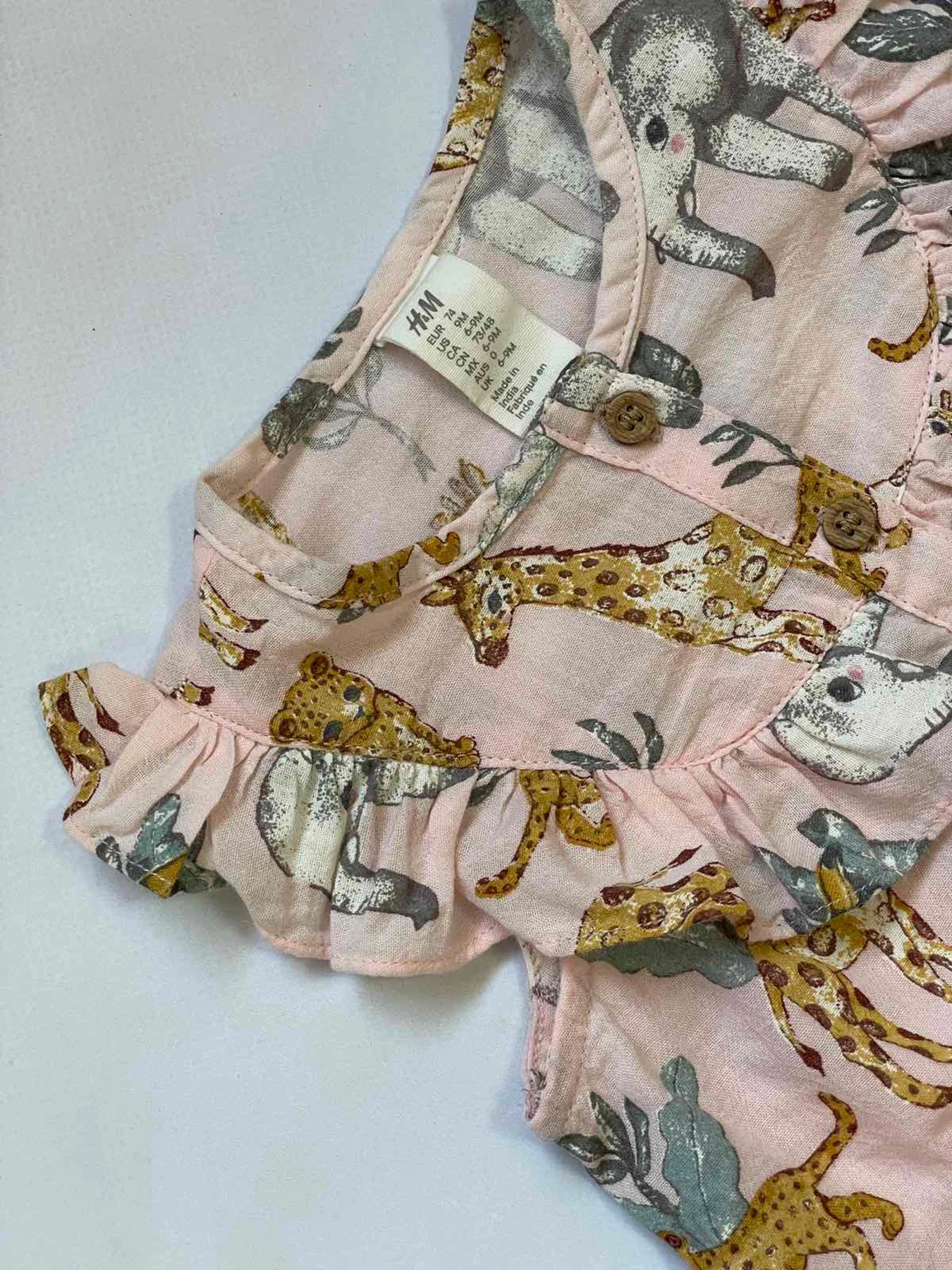 Сорочки H&M модель 9376250kwer_Светло-розовый Фото
