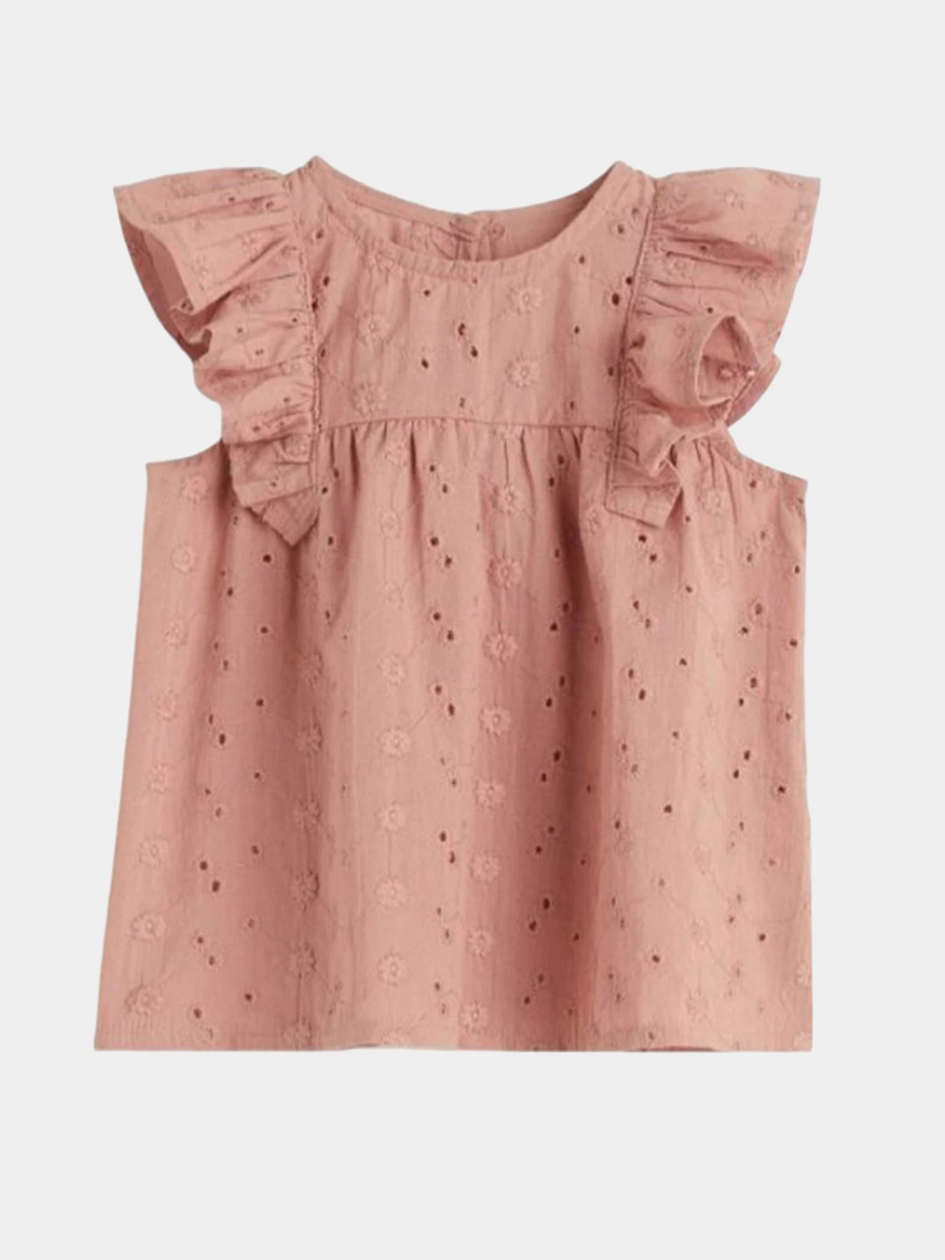 Рубашки H&M модель 10766566kwer_Пудровый Фото