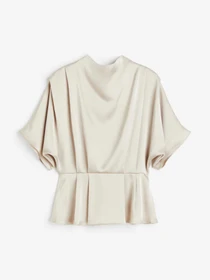 Рубашки H&M модель 1142209wer_Светло-бежевый Фото