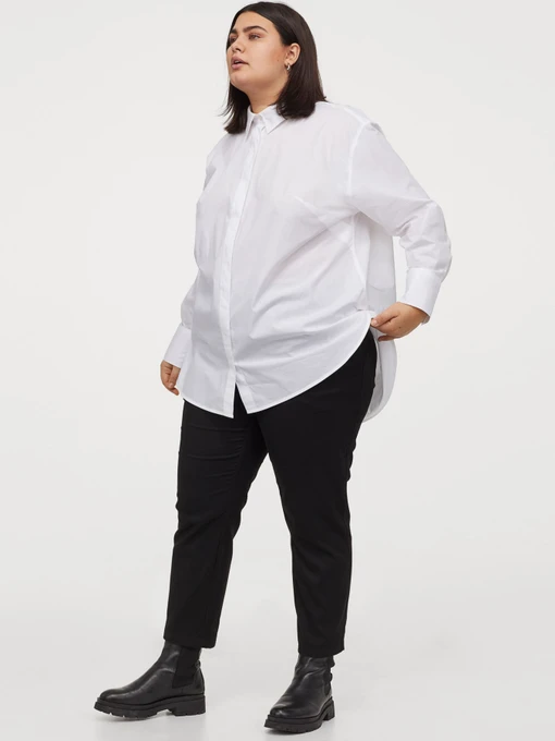 Сорочки H&M модель 8314312wer_Белый Фото