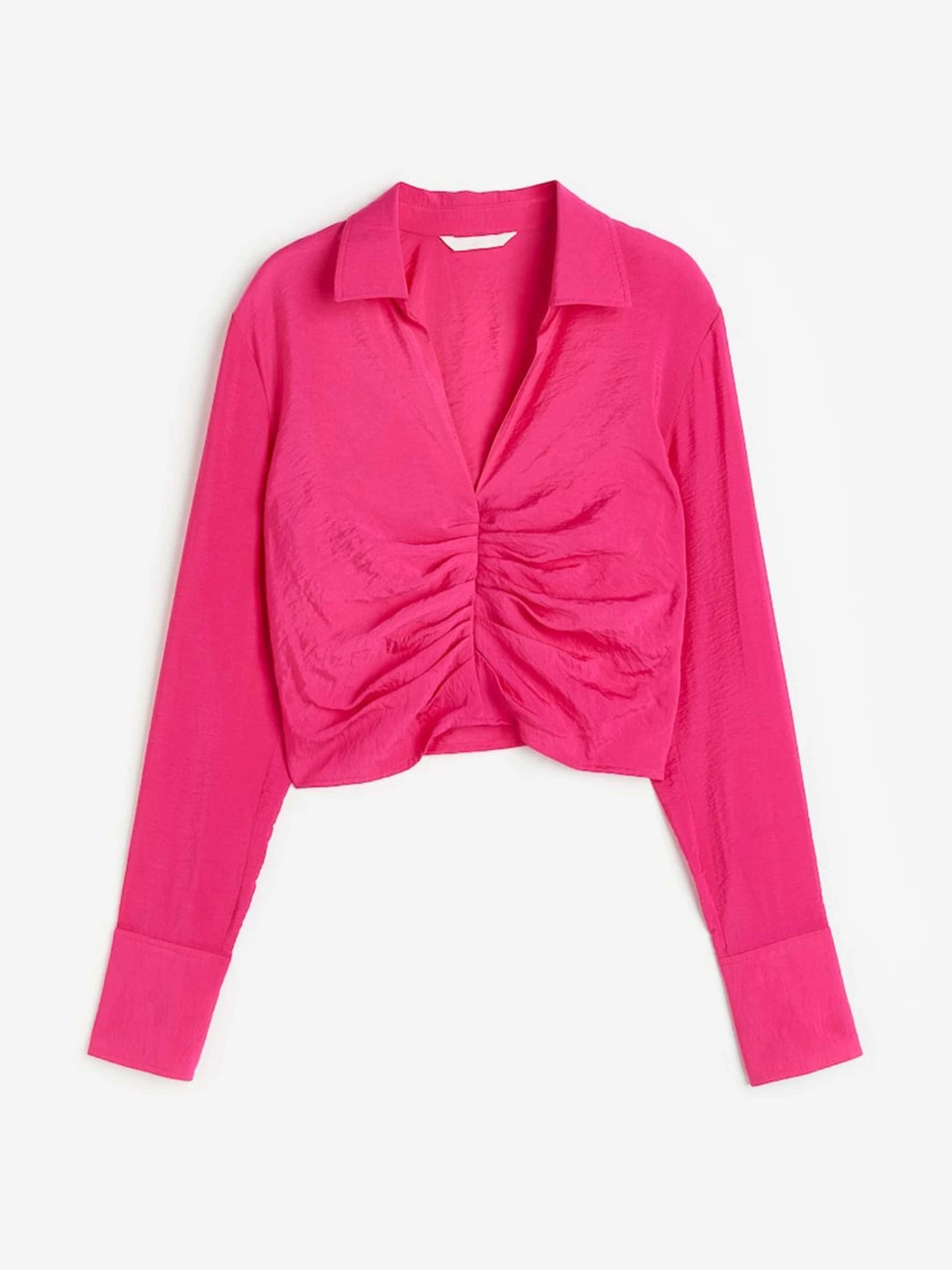 Рубашки H&M модель 1146946wer_Малиновый Фото