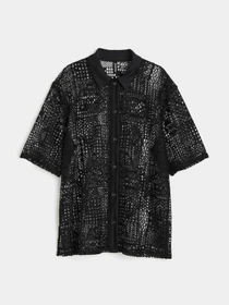 Сорочки H&M модель 1162521wer_Черный Фото