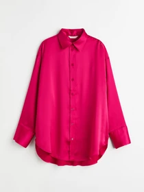 Сорочки H&M модель 1107685wer_Фуксия Фото