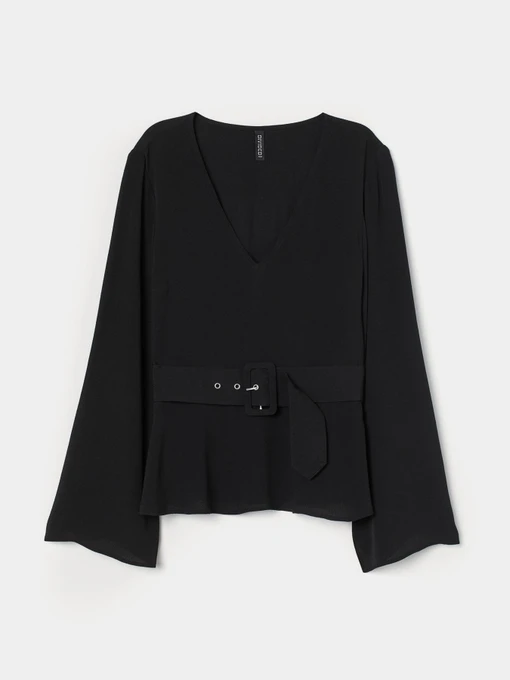 Сорочки H&M модель 8588831wer_Черный Фото