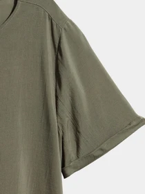 Рубашки H&M модель 5029215wer_Хаки Фото