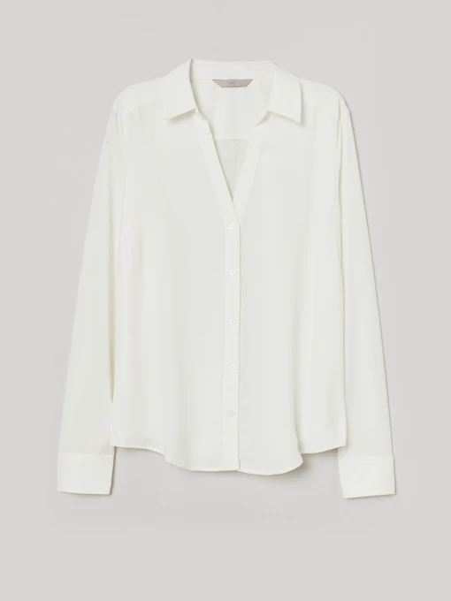 Сорочки H&M модель 93970371wer_Белый Фото