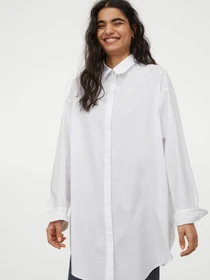 Рубашки H&M модель 9761743wer_Белый Фото