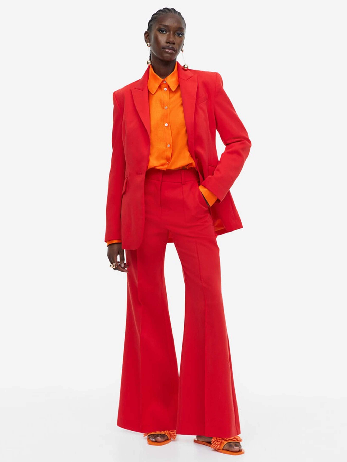Сорочки H&M модель 1141625wer_Оранжевый Фото
