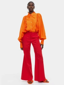 Сорочки H&M модель 1141625wer_Оранжевый Фото