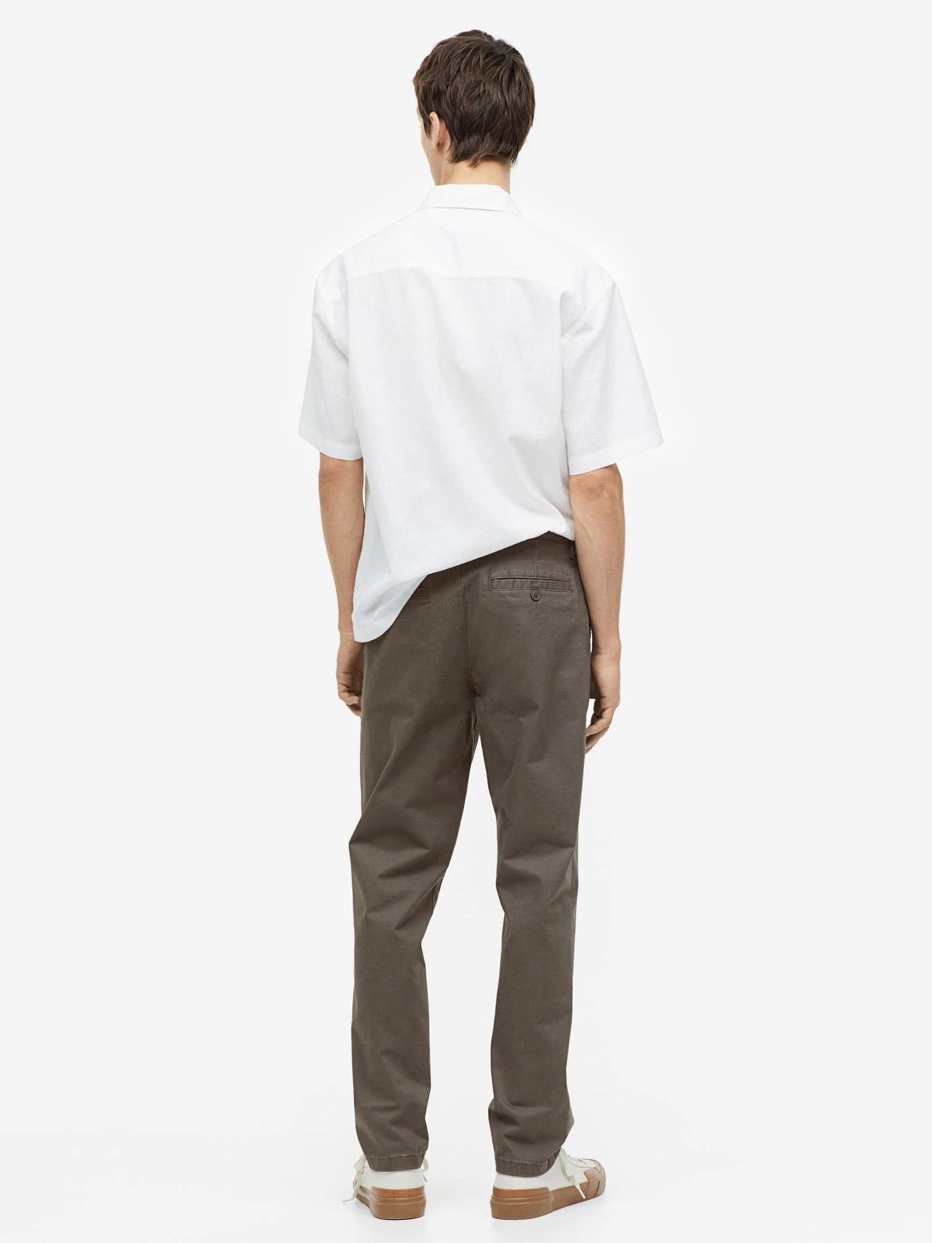 Брюки H&M модель 1019838arl_Хаки Фото