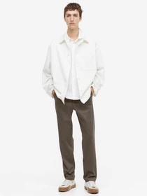 Брюки H&M модель 1019838arl_Хаки Фото