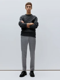 Брюки H&M модель 1074406ral_Серый Фото