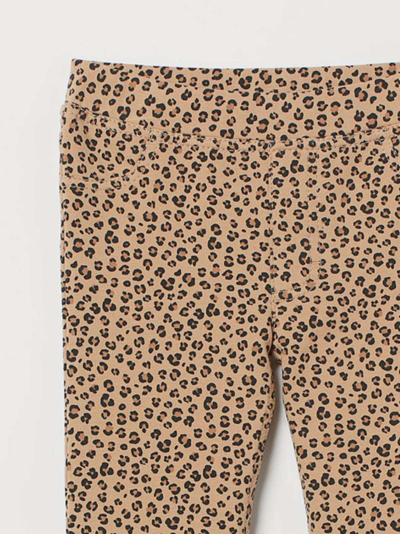 Брюки H&M модель 8705242kwer_Бежево-черный Фото