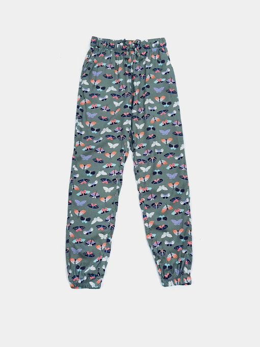 Брюки H&M модель 9240863kwer_Зеленый Фото