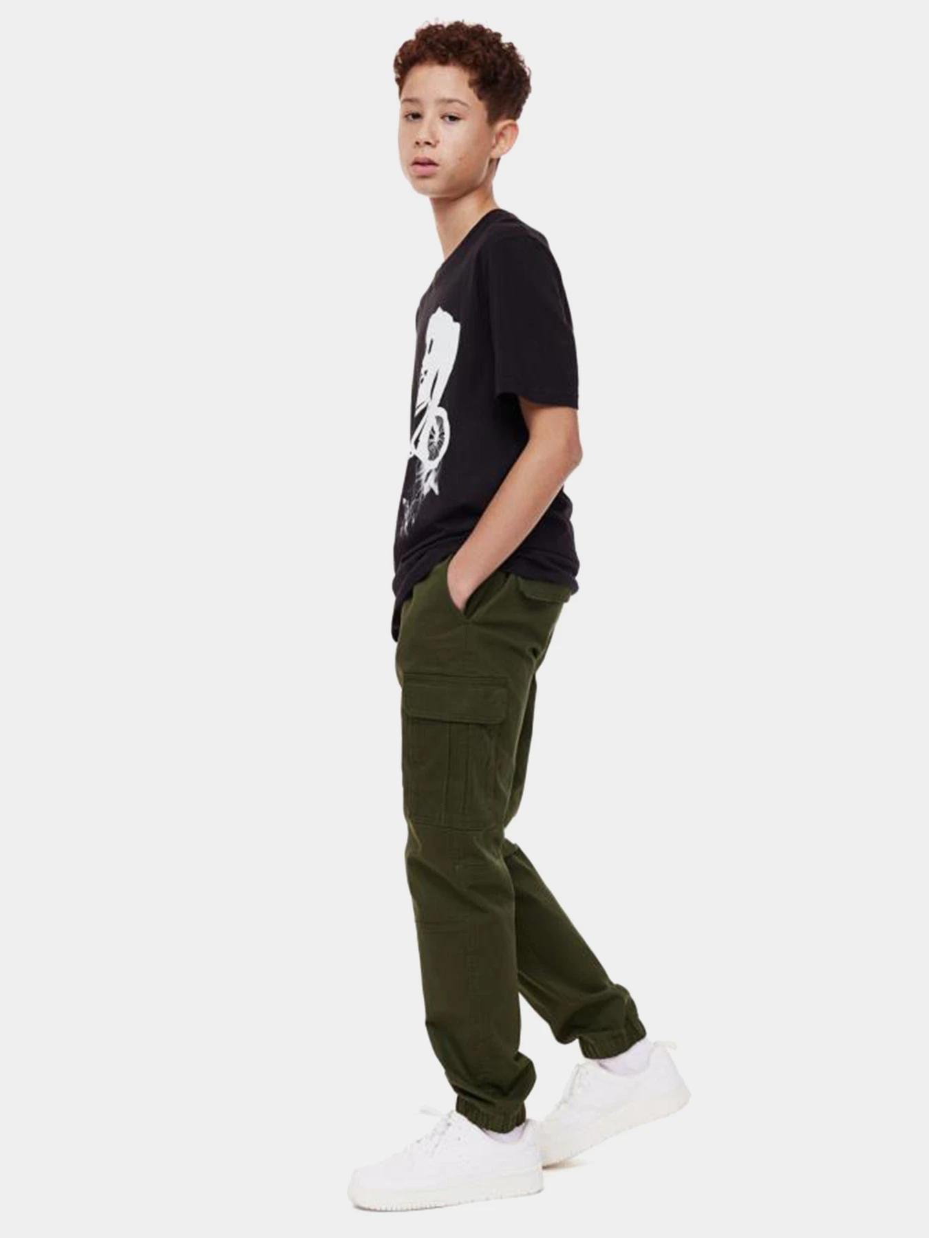 Штани H&M модель 6890147kwer_Хаки Фото
