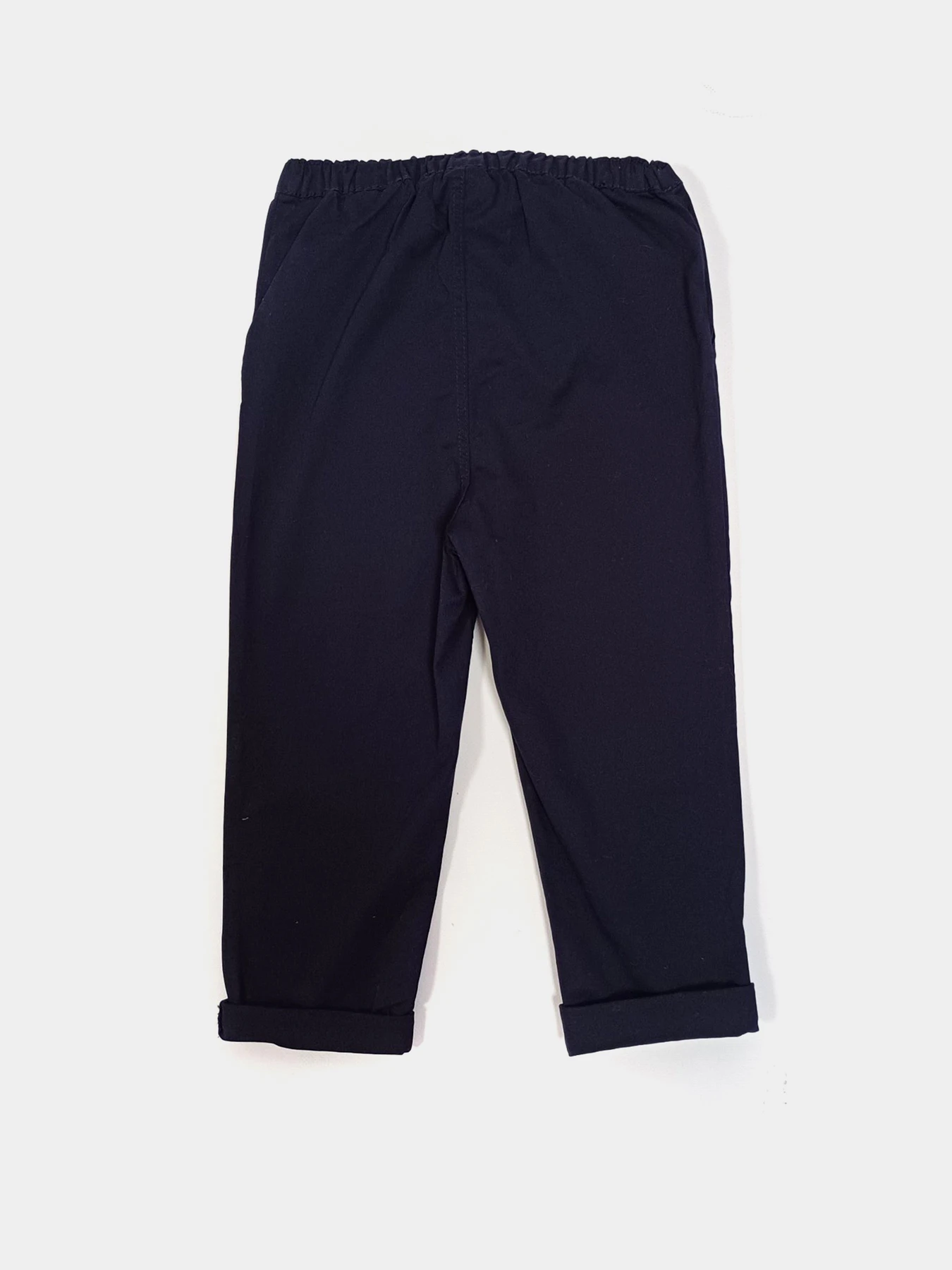 Брюки H&M модель 9854526kwer_Темно-синий Фото