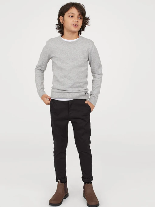 Брюки H&M модель 6890112kwer_Черный Фото